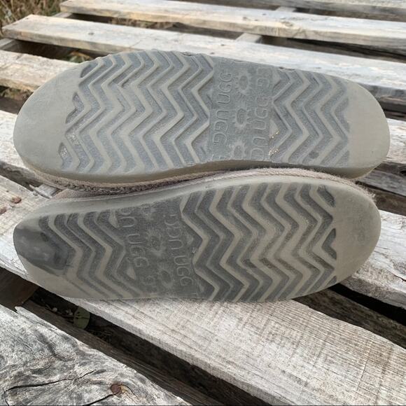 Ugg 5819 Cardy grey fold over knit winter boots Size 7 - Picture 4 of 8